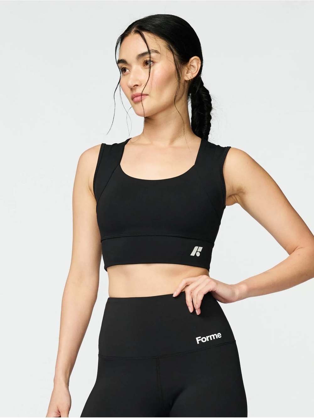 Forme Power Bra in Black Obsidian Size XL